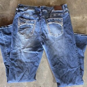 Maurices Blue Flare & Wide Leg Jeans